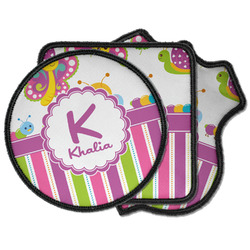 Butterflies & Stripes Iron on Patches (Personalized)