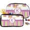 Butterflies & Stripes Pencil / School Supplies Bags Small and Medium