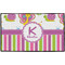 Butterflies & Stripes Door Mat - 60"x36" (Personalized)