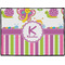 Butterflies & Stripes Door Mat - 24"x18" (Personalized)