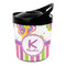 Butterflies & Stripes Plastic Ice Bucket (Personalized)
