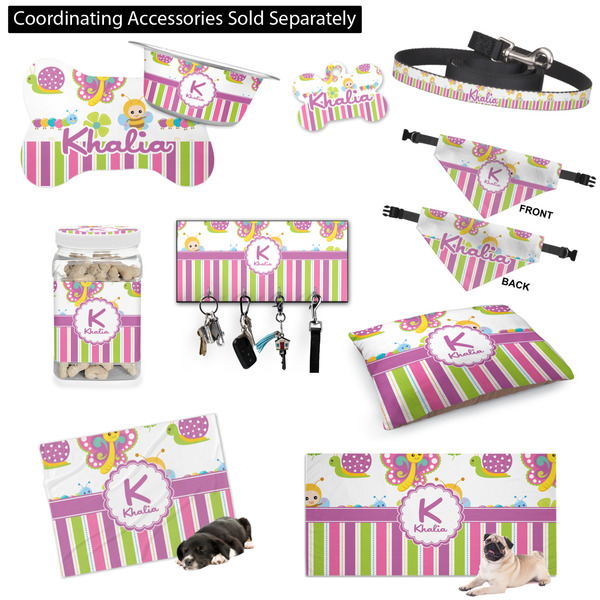 Butterflies & Stripes Customized Pet Accessories