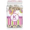 Butterflies & Stripes Dog Treat Jar (Personalized)