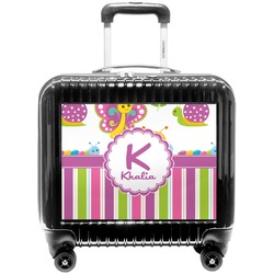 Butterflies & Stripes Pilot / Flight Suitcase (Personalized)
