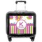 Butterflies & Stripes Pilot Bag Luggage with Wheels