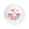 Butterflies & Stripes Plastic Party Appetizer & Dessert Plates - Approval