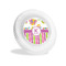 Butterflies & Stripes Plastic Party Appetizer & Dessert Plates - 6" (Personalized)