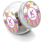Butterflies & Stripes Puppy Treat Jar (Personalized)