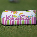 Butterflies & Stripes Blade Putter Cover (Personalized)