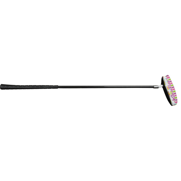 Butterflies & Stripes Putter Cover (In Use)