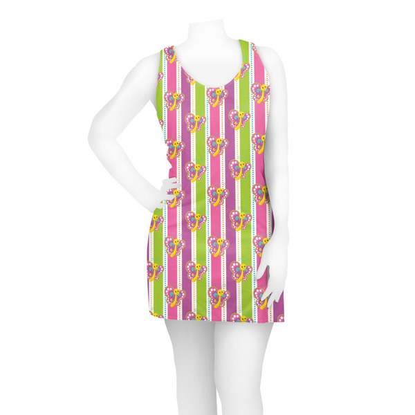 Butterflies & Stripes Racerback Dress - On Model - Front