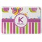 Butterflies & Stripes Serving Tray (Personalized)