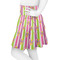Butterflies & Stripes Skater Skirt - Side