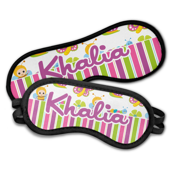 Butterflies & Stripes Sleeping Eye Masks - PARENT