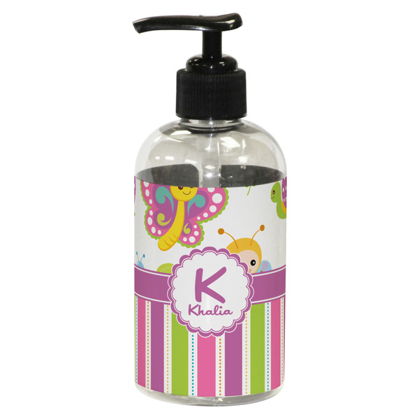 Butterflies & Stripes Small Soap/Lotion Bottle