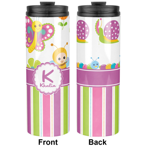 Butterflies & Stripes Stainless Steel Tumbler - Apvl