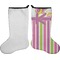 Butterflies & Stripes Stocking - Single-Sided - Approval