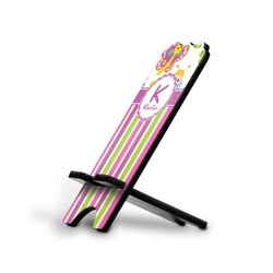 Butterflies & Stripes Stylized Cell Phone Stand - Large (Personalized)