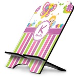 Butterflies & Stripes Stylized Tablet Stand (Personalized)