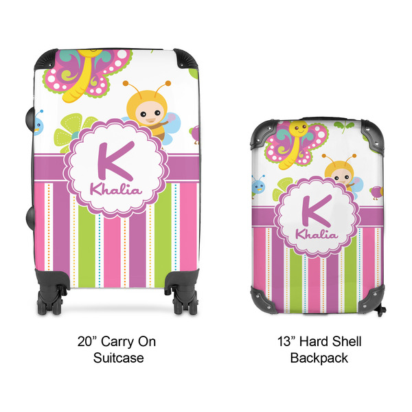 Butterflies & Stripes Suitcase Set 4 - APPROVAL