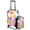 Butterflies & Stripes Suitcase Set 4 - MAIN