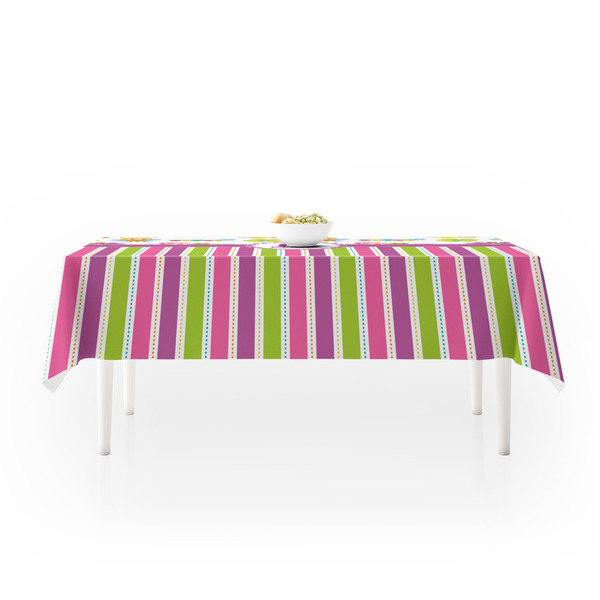 Butterflies & Stripes Tablecloths (58"x102") - MAIN