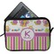 Butterflies & Stripes Tablet Case / Sleeve - Small (Personalized)