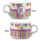 Butterflies & Stripes Tea Cup - Single Apvl