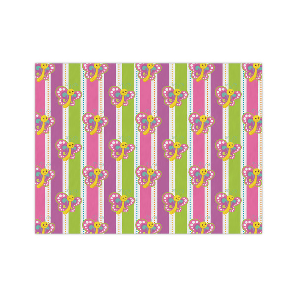 Custom Butterflies & Stripes Tissue Paper Sheets - Medium - Lightweight
