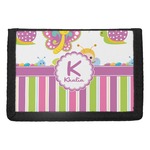 Butterflies & Stripes Trifold Wallet (Personalized)