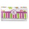 Butterflies & Stripes Vinyl Checkbook Cover (Personalized)