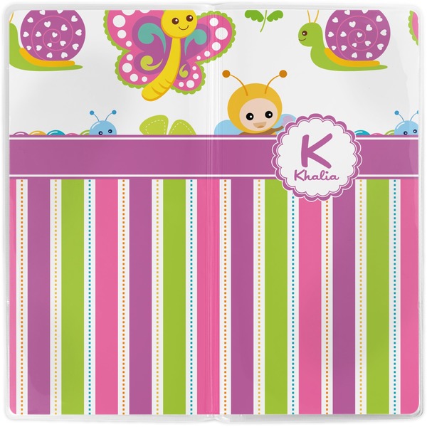 Butterflies & Stripes Vinyl Document Wallet - Apvl