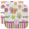 Butterflies & Stripes Washcloth / Face Towels