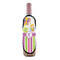 Butterflies & Stripes Wine Bottle Apron - IN CONTEXT