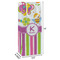 Butterflies & Stripes Wine Gift Bag - Dimensions