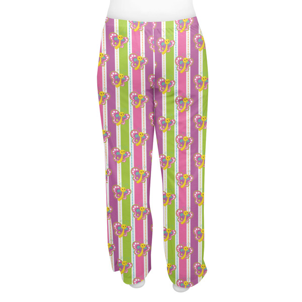 Butterflies & Stripes Women's Pj on model - Back