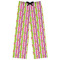 Butterflies & Stripes Womens Pajama Pants - S
