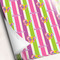 Butterflies & Stripes Wrapping Paper - 5 Sheets