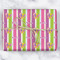 Butterflies & Stripes Wrapping Paper Roll - Matte - Wrapped Box