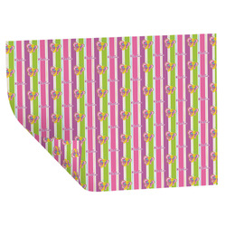 Butterflies & Stripes Wrapping Paper Sheets - Double-Sided - 20" x 28" (Personalized)
