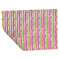 Butterflies & Stripes Wrapping Paper Sheet - Double Sided - Folded