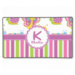 Butterflies & Stripes XXL Gaming Mouse Pad - 24" x 14" (Personalized)