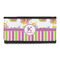 Butterflies & Stripes Leatherette Ladies Wallet (Personalized)