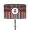 Ladybugs & Stripes 12" Drum Lamp Shade - Fabric (Personalized)