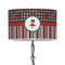 Ladybugs & Stripes 12" Drum Lamp Shade - Poly-film (Personalized)