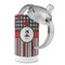 Ladybugs & Stripes 12 oz Stainless Steel Sippy Cups - Top Off