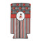 Ladybugs & Stripes Can Cooler (tall 12 oz) (Personalized)