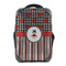Ladybugs & Stripes 15" Backpack - FRONT