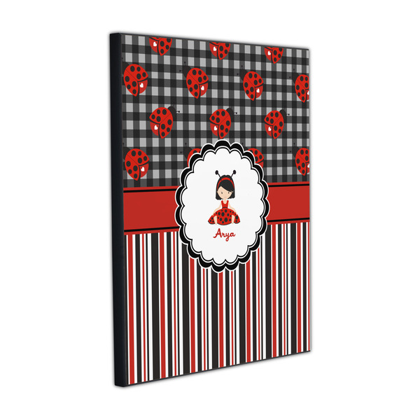Custom Ladybugs & Stripes Wood Prints (Personalized)