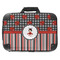 Ladybugs & Stripes 18" Laptop Briefcase - FRONT